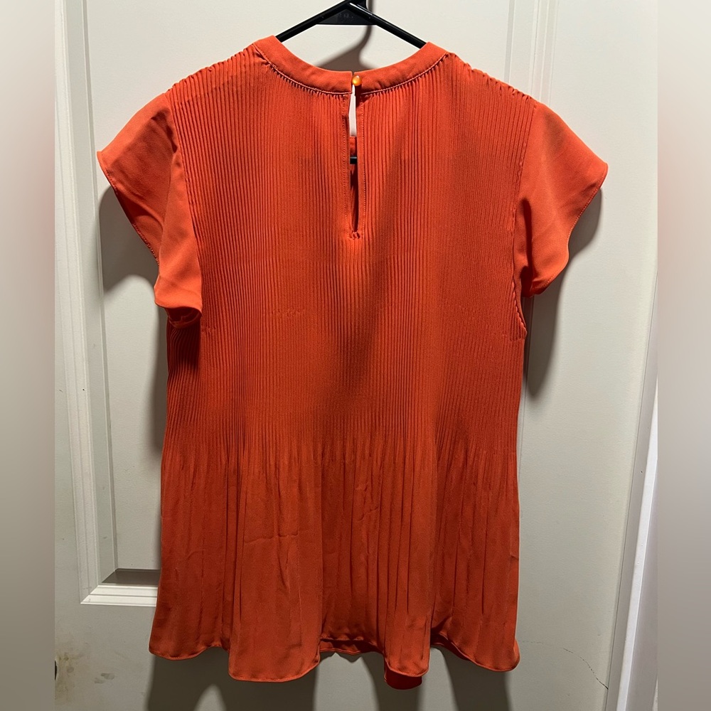 Adrianna Papell pleated blouse